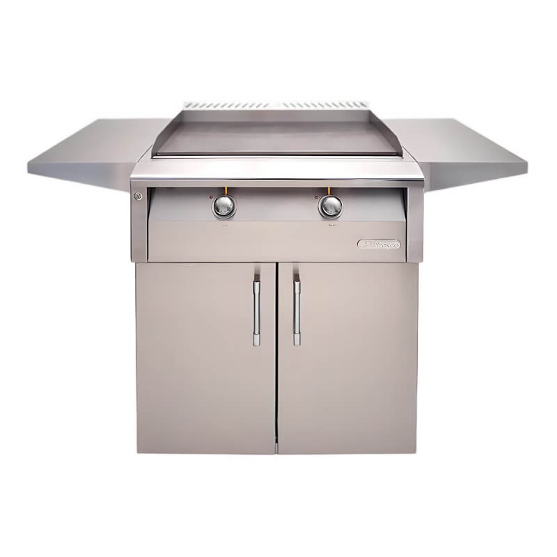 Alfresco 30 Inch Freestanding Gas Griddle With Marine Armour