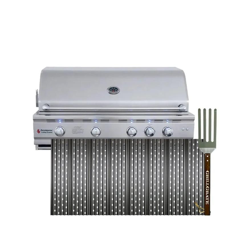 GrillGrate Set For Renaissance Cooking Systems (RCS) Cutlass Pro 42 Grills