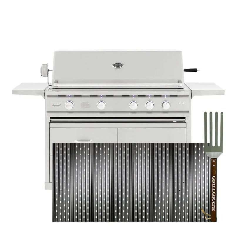 GrillGrate Set For Summerset TRL Deluxe 44 Inch Grills