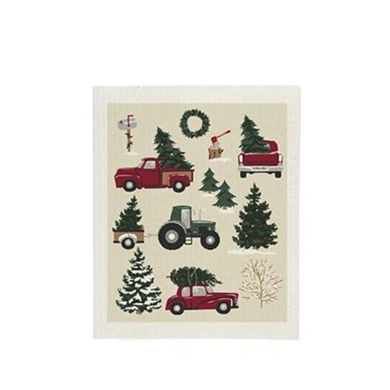 Harman Vintage Christmas Sponge Cloth - Multi