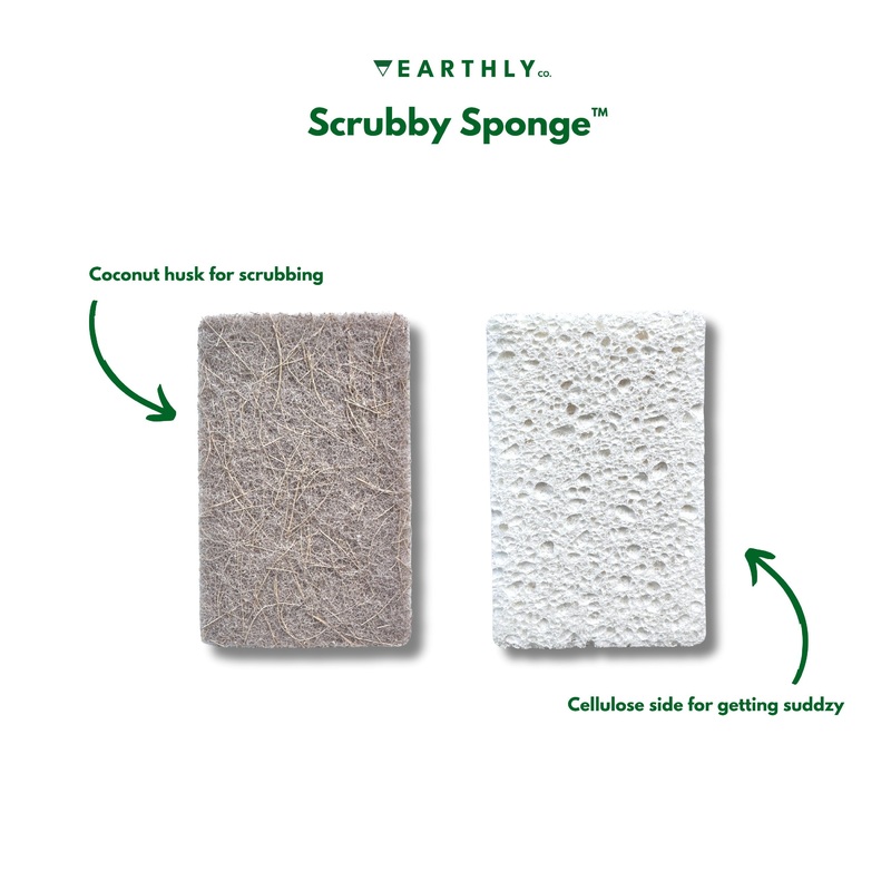 EARTHLY Co. Scrubby Sponge