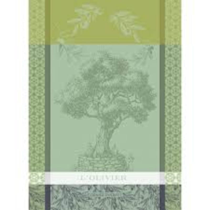 Garnier-Thiebaut Tea Towels - L'Olivier Vert