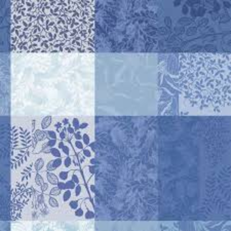Garnier-Thiebaut Tea Towels - Mille Rameaux Tor Bleu