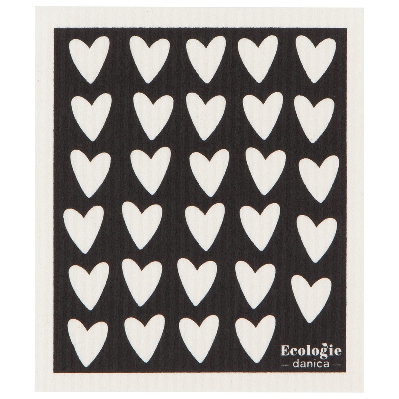 Ecologie Swedish Dish Cloth - Hearts