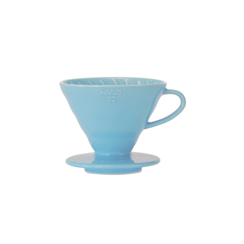 Hario V60-02 Ceramic Brew Dripper - Light Blue