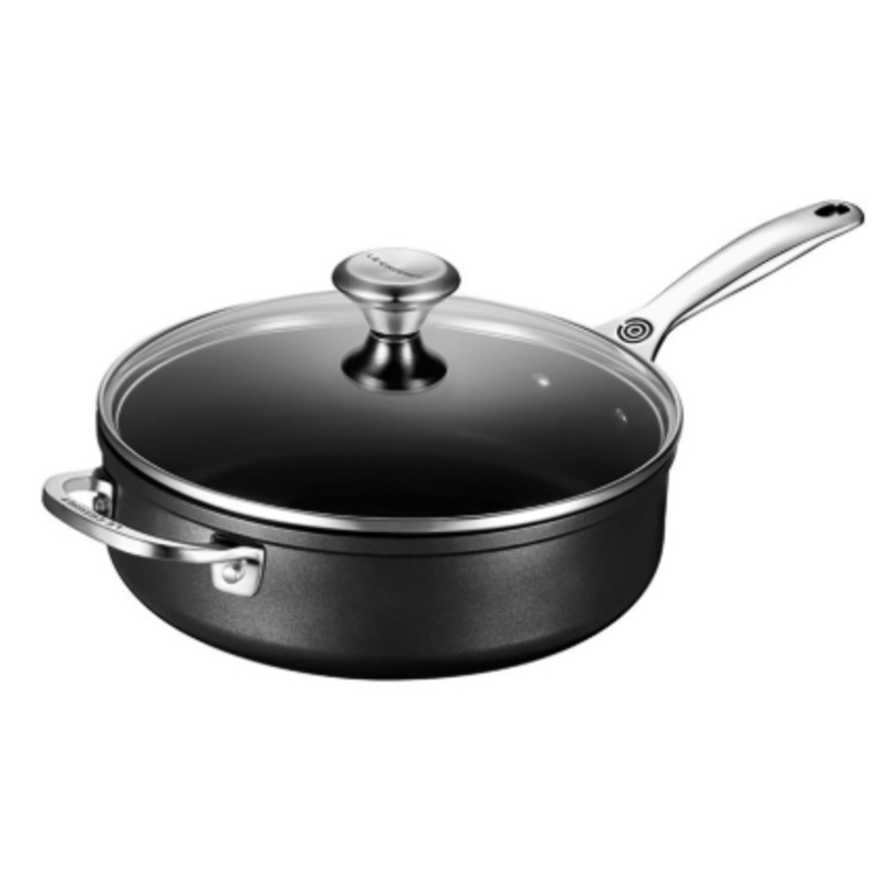 Le Creuset Toughened Nonstick Saute Pan with Lid - 24cm/3.3L