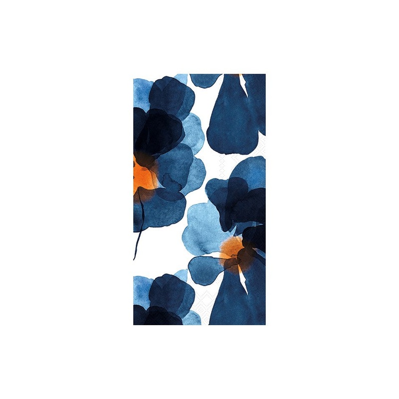 Marimekko Paper Buffet Napkins - VALSSI Blue