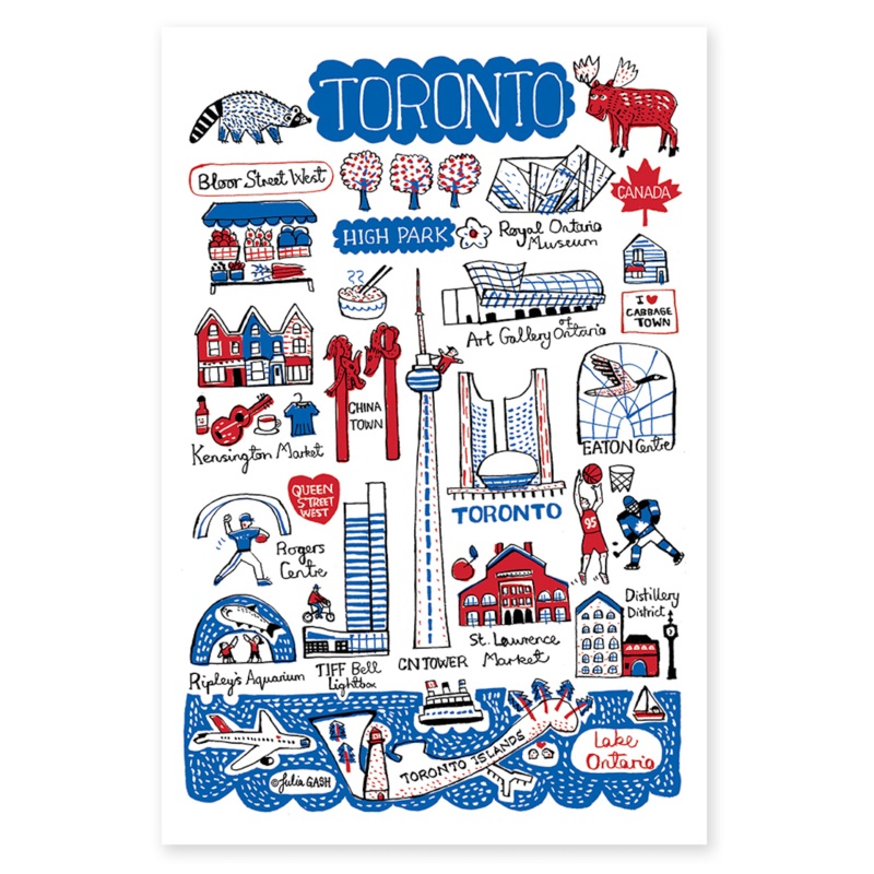 Toronto Tea Towel