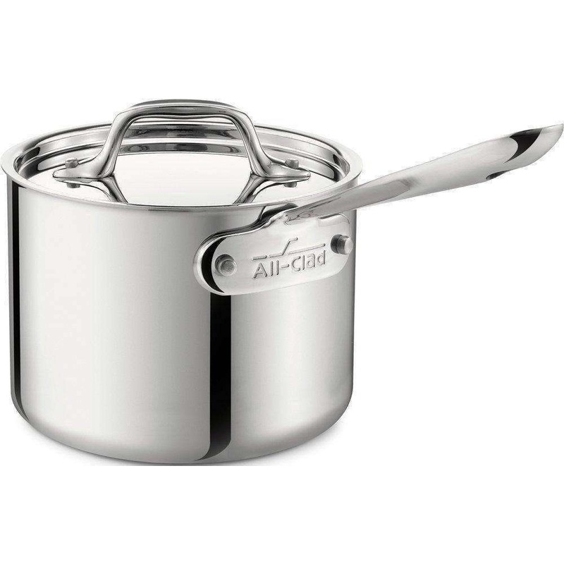 All-Clad D3 Stainless Steel 2-Qt Sauce Pan  Floor Model