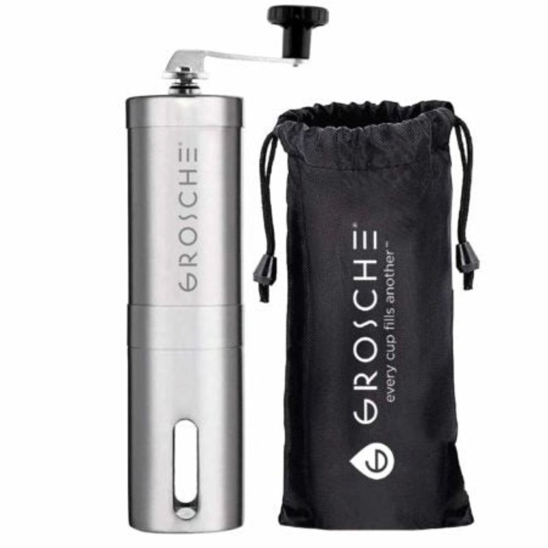 Grosche BREMEN MINI Manual Burr Coffee Grinder