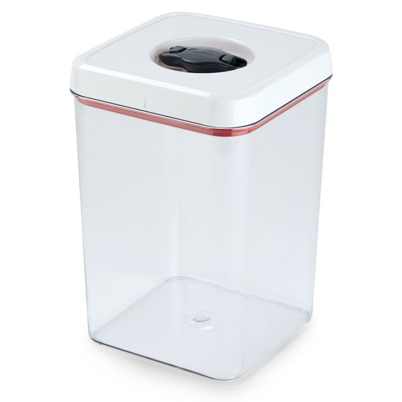 Zyliss Twist and Seal Storage Container - 4 L / 4.2 QT Square