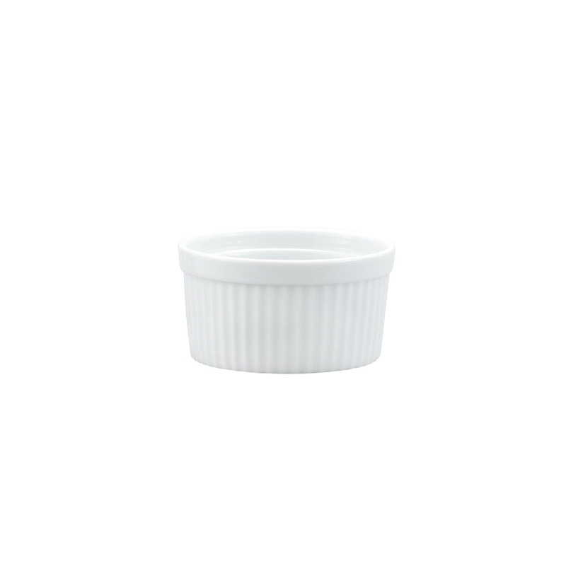 HIC White Souffl Ramekins - 6oz