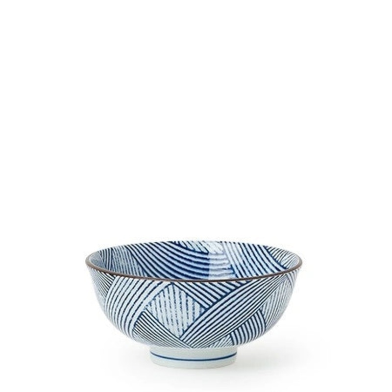 Miya Aizome Shima Rice Bowl -  4.5"