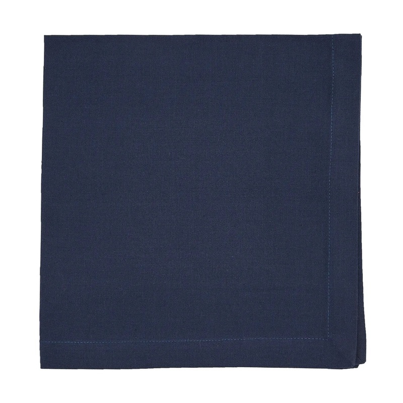 Split P Elements Cotton Napkins - Midnight