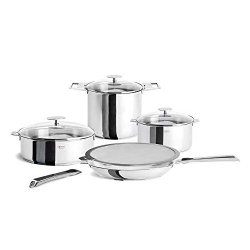 Cristel Casteline Removable Handle 12 Piece Set