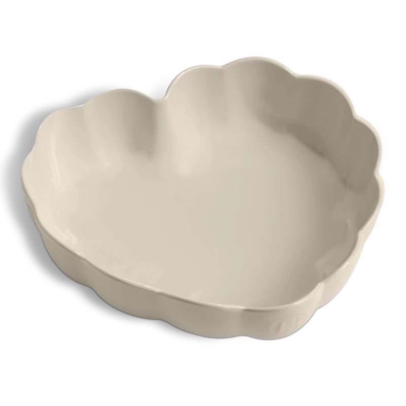 Emile Henry Madeleine Heart Dish / Clay