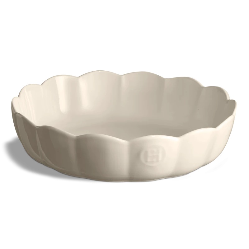 Emile Henry Madeleine Round Dish / Argile