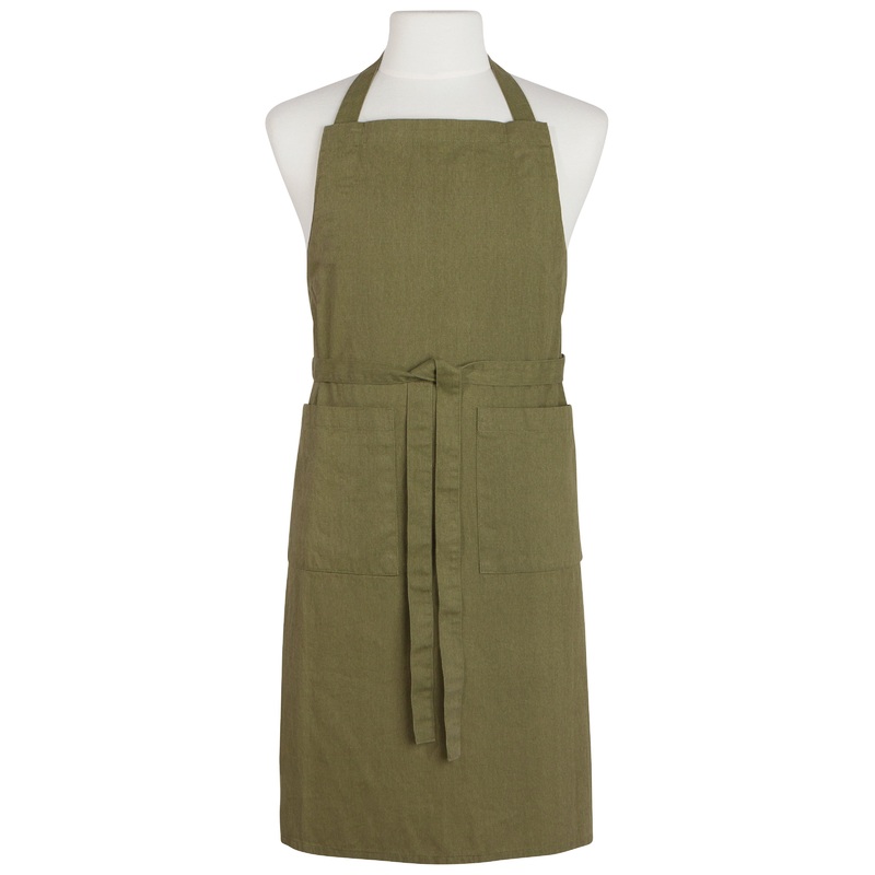 Danica Heirloom Stonewash Apron - Olive Branch