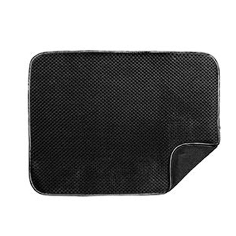 Harman Luxe Plush Oversized Drying - Mat Black / 18" x 24"