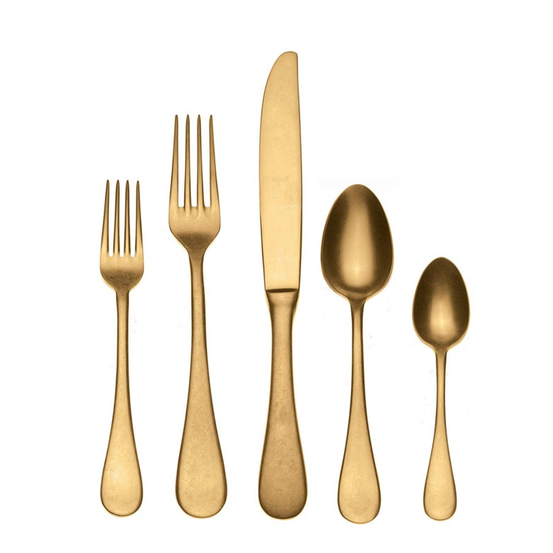 Mepra Vintage Oro 5 Piece Place Setting