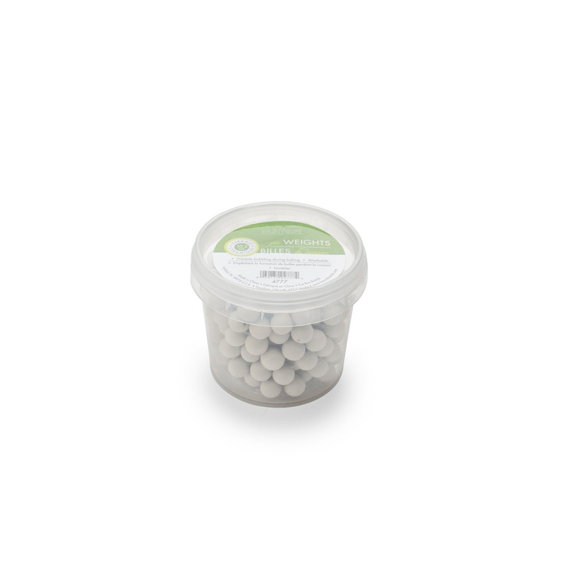 Ceramic Pie Weights with Storage Container