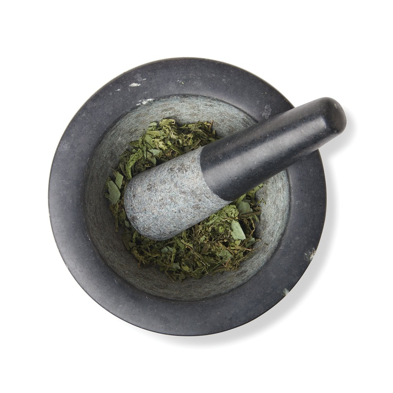 Fox Run Black Granite 7" Mortar & Pestle