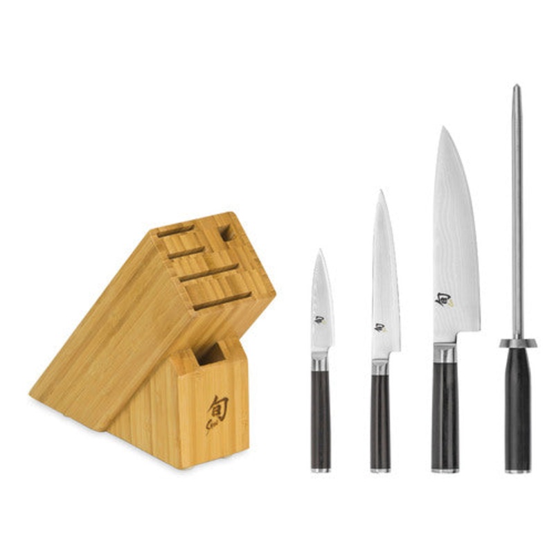 Shun Classic Slimline 5 Piece Starter Block Set