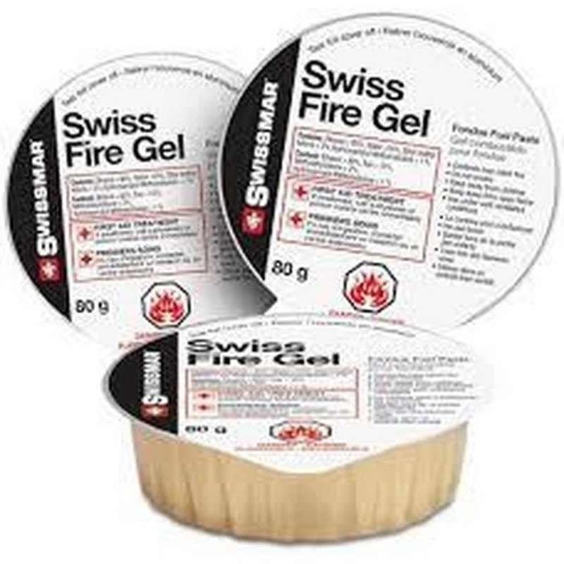 Swiss Fondue Fire Gel Tabs - 3 x 80g