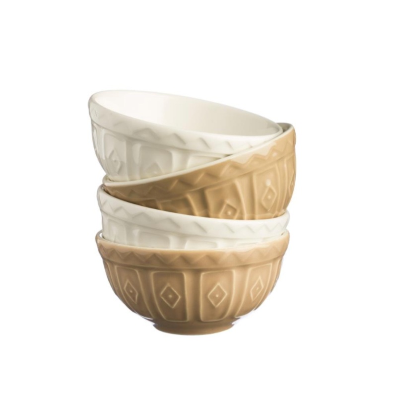 Mason Cash Food Prep Bowls - set of 4, Caneware