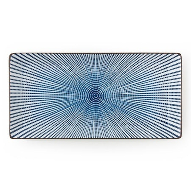 Miya Sendan Tokusa 9.25" X 4.5" Plate