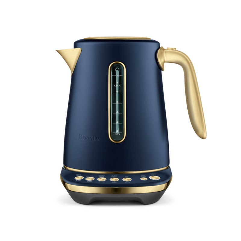 BREVILLE the Smart Kettle Luxe Accent - Damson Blue Brass