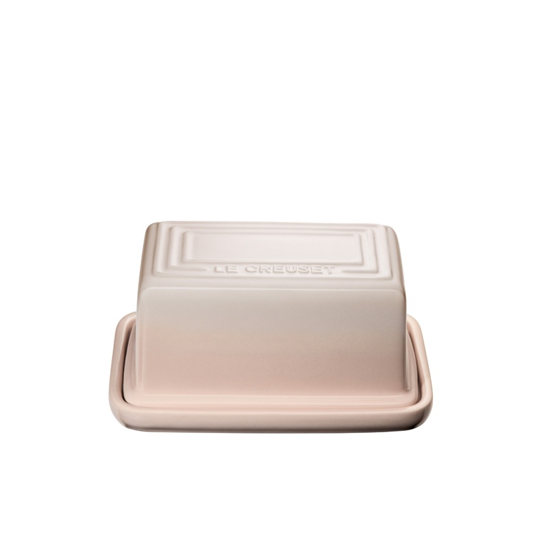 Le Creuset 1lb Butter Dish - Meringue