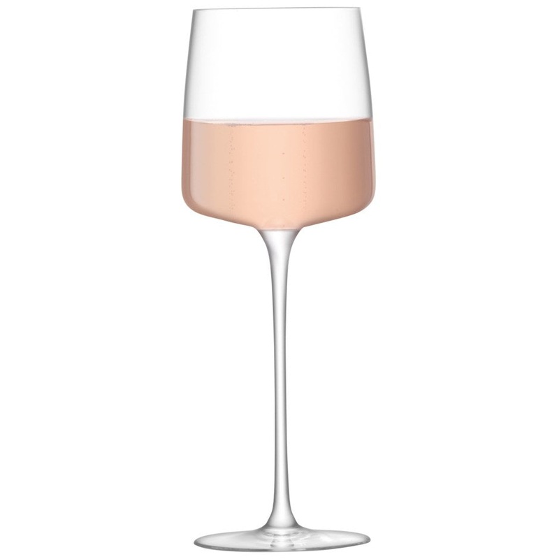 LSA Metropolitan Wine Glass 350ml Clear Set/4