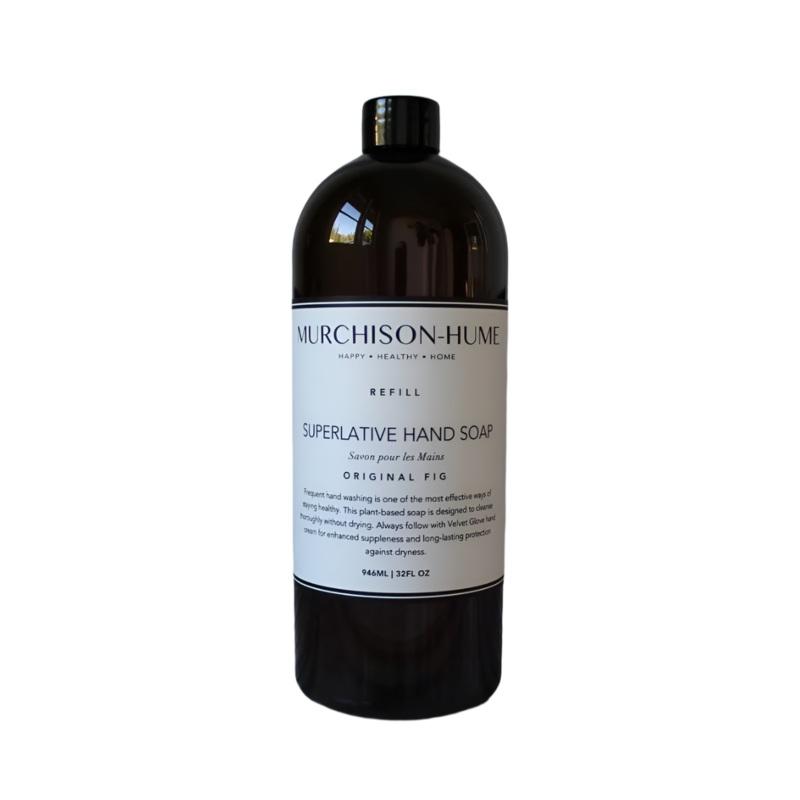 Murchison-Hume Superlative Hand Soap Refill - Original Fig / 32oz Plastic Refill Bottle