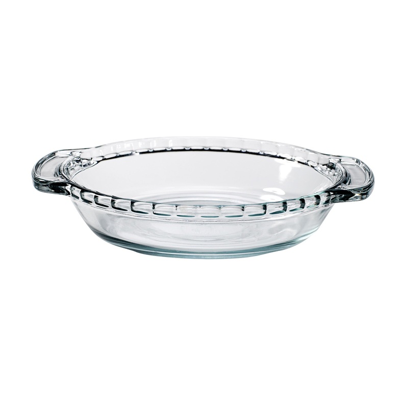 Anchor Hocking Glass Pie Dish - 6" Mini