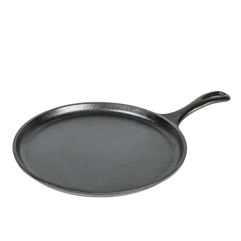 Lodge 10.5" Cast Iron Griddle / Crpe Pan