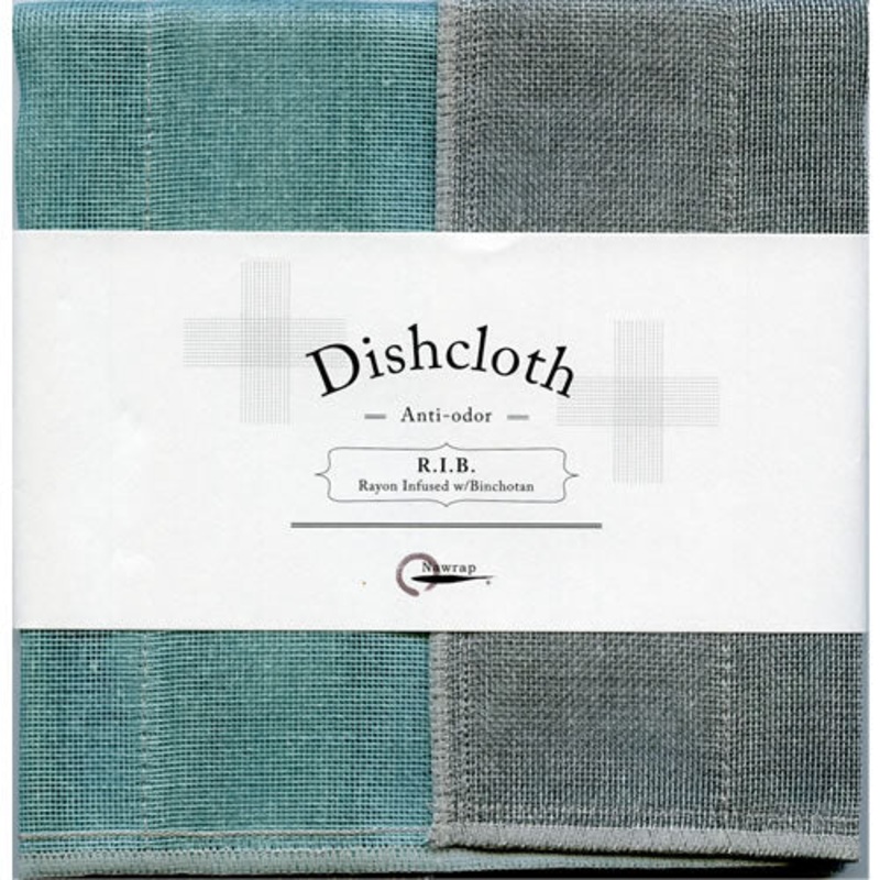 Maruyama Nawrap R.I.B. Dishcloth - #29 Turquoise/Charcoal