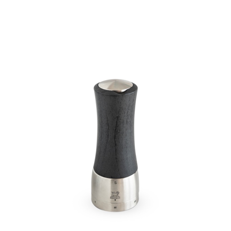 Peugeot Madras u'Select Stainless Steel Salt Mill, Graphite Collection - 16 cm / 6.25"