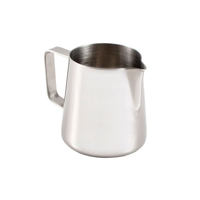 HIC Stainless Steel Frothing Pitcher, 12oz