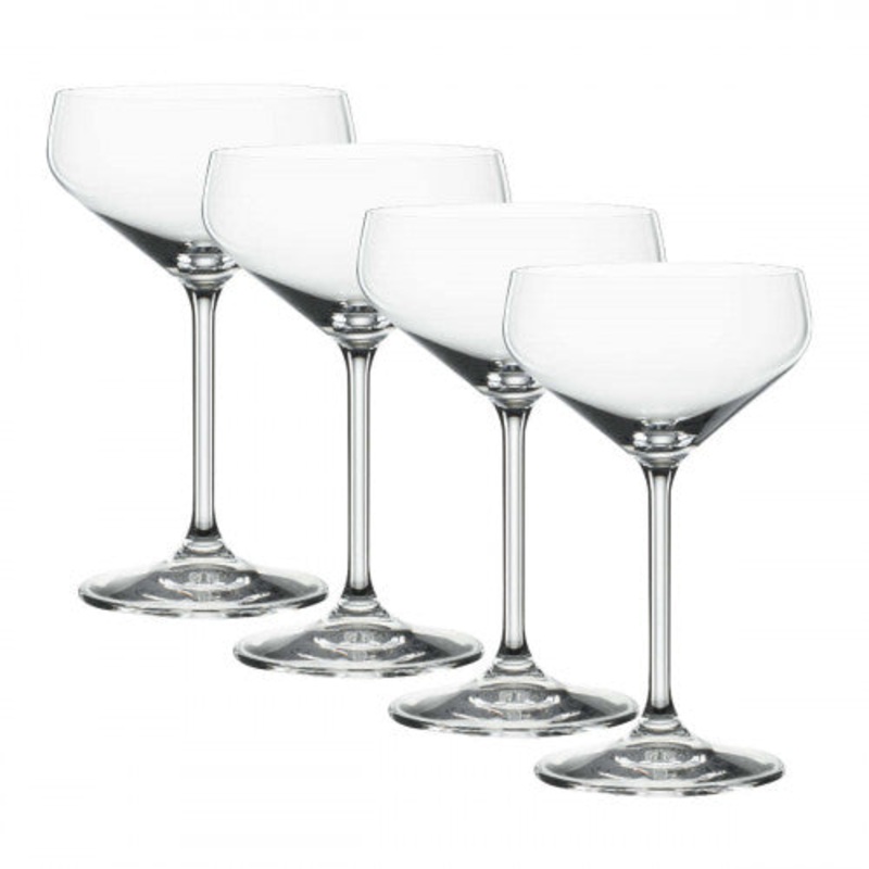 Spiegelau Style Crystal Coupette Glasses - Set of 4