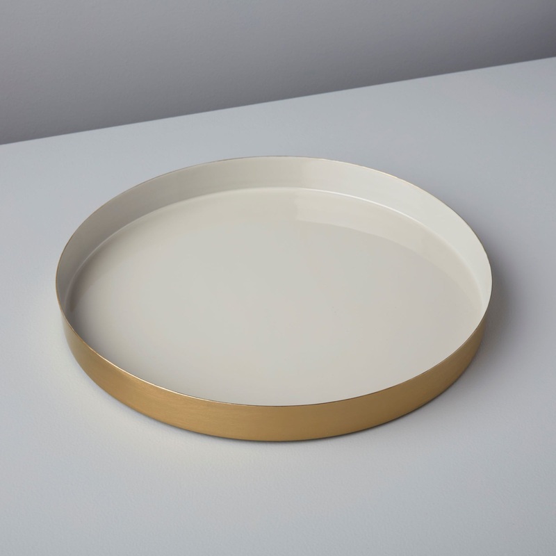 Be Home Gold & Enamel Tray - Small / Stardew