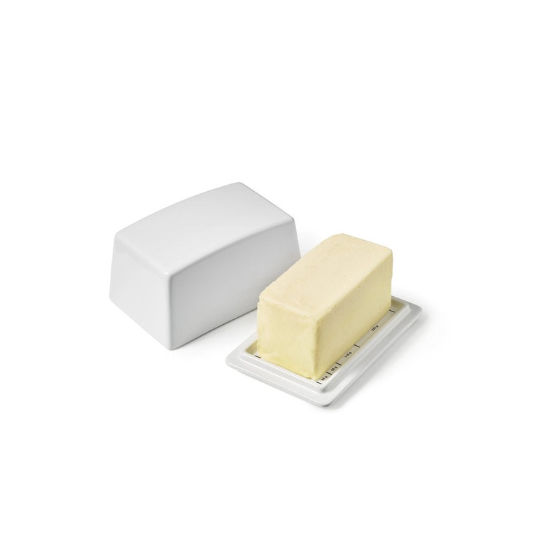 Ricardo 1lb Butter Dish with Measures