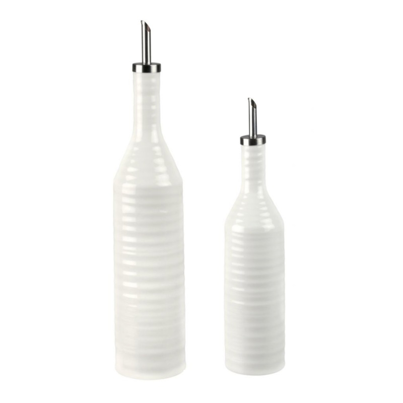 Sophie Conran Oil & Vinegar White Porcelain Set