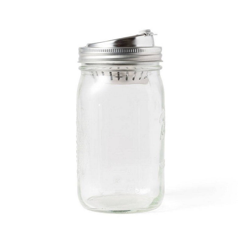 Jarware Wide Mouth Stainless Steel Drink Lid