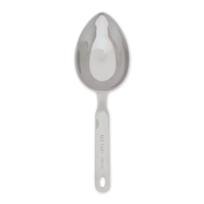 RSVP Endurance Oval Measuring Scoop - 1/2 cup