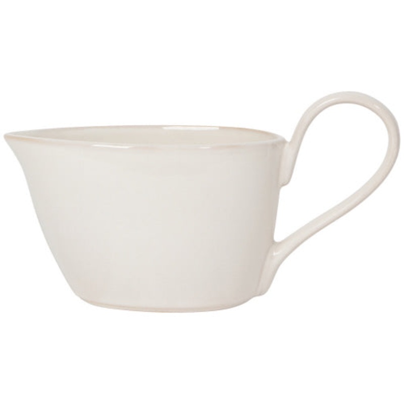 Danica Heirloom Aquarius Oyster Stoneware Gravy Boat