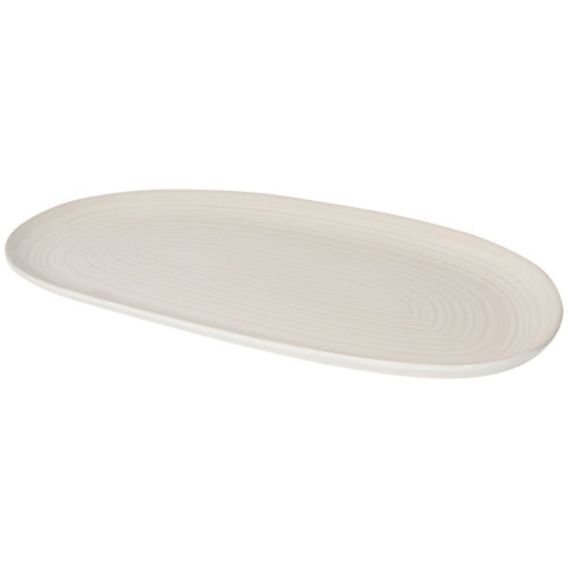 Danica Heirloom Aquarius Oyster Stoneware Platter 15"