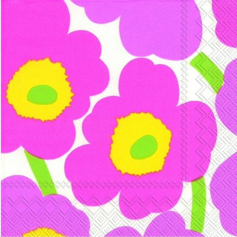 Marimekko Paper Cocktail - UNIKKO Light Pink
