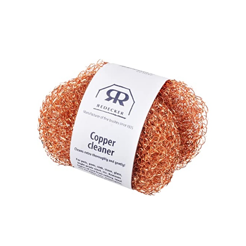Redecker Copper Pot Scrubber - Set of 2