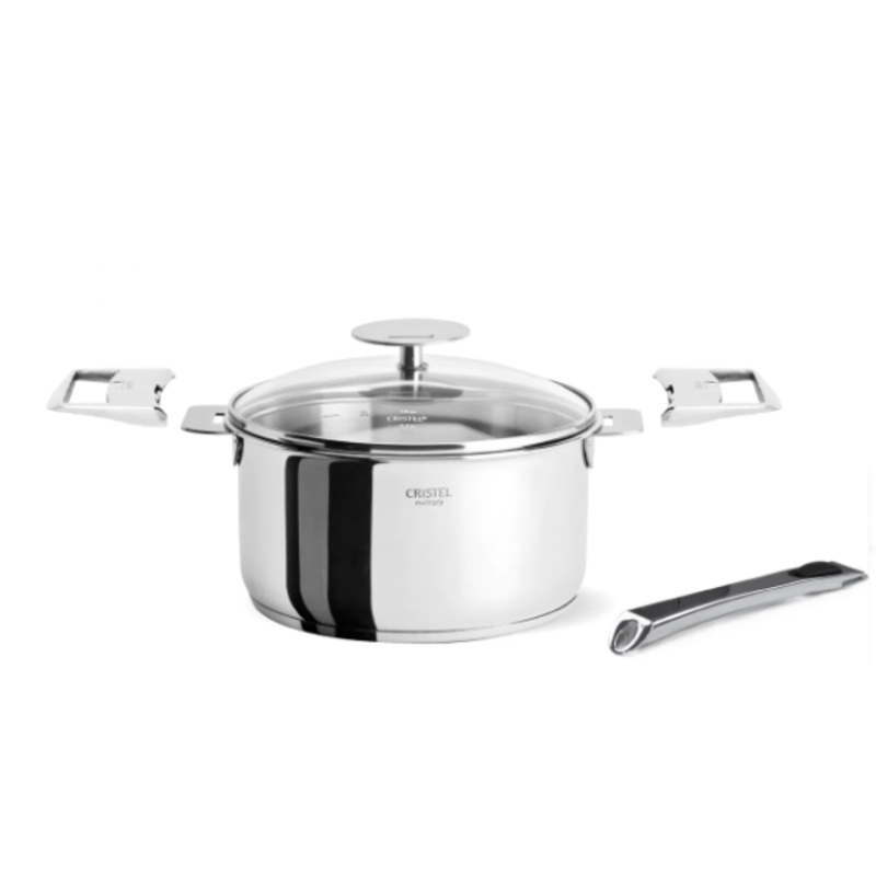 Cristel Casteline 1 QT Saucepan Set